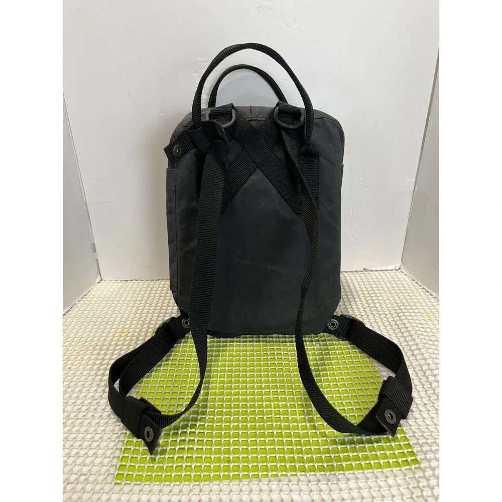 Fjallraven Kanken Mini Black Backpack 23561 Small Everyday Bag